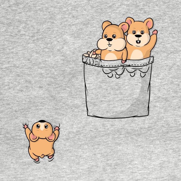 Cute Pocket Hamsters by Beka